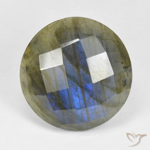 19.78ct 자연스러운 다색 조회 장석, 둥근, 불투명체