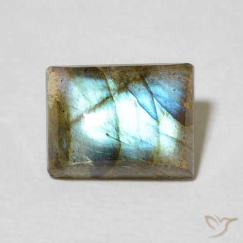 2.47ct 자연스러운 다색 조회 장석, 바게트, 투명한