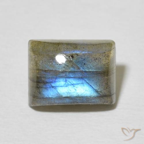 2.77ct 자연스러운 다색 조회 장석, 바게트, 투명한