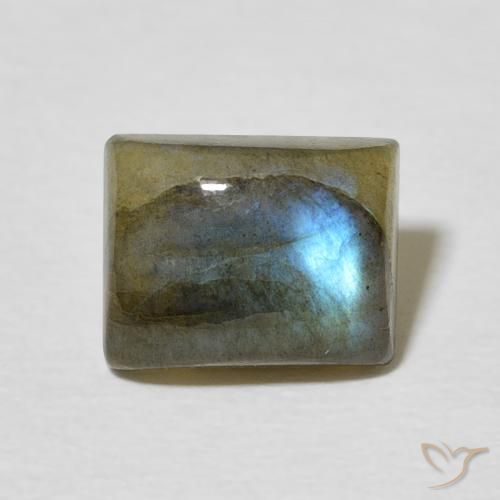 2.40ct 자연스러운 다색 조회 장석, 바게트, 투명한