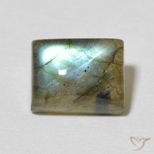 3.36ct 자연스러운 다색 조회 장석, 바게트, 투명한