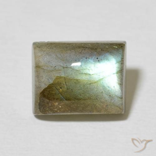 2.90ct 자연스러운 다색 조회 장석, 바게트, 투명한