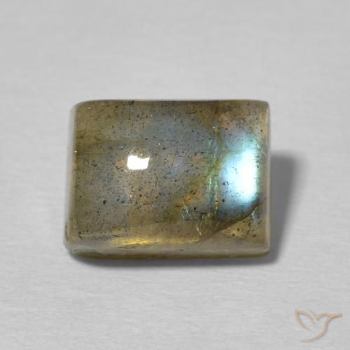 3.48ct 자연스러운 다색 조회 장석, 바게트, 투명한