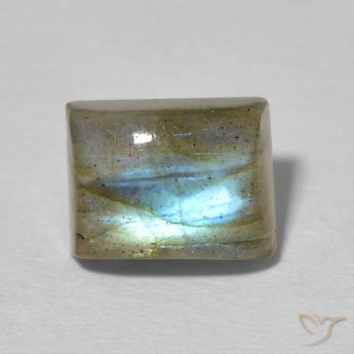 2.90ct 자연스러운 다색 조회 장석, 바게트, 투명한