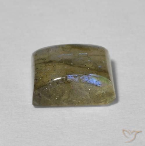 2.90캐럿 천연 다색 조회 장석, 바게트, 투명한