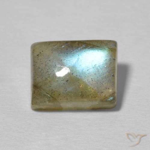 2.85ct 자연스러운 다색 조회 장석, 바게트, 투명한