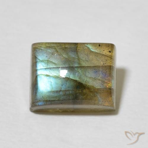 3.00ct 자연스러운 다색 조회 장석, 바게트, 투명한