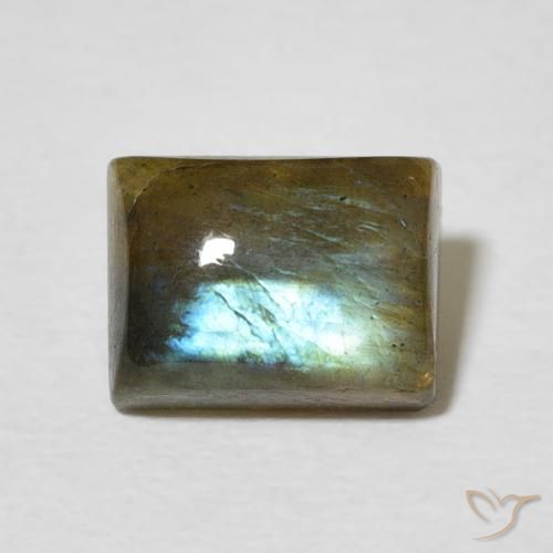 2.88ct 자연스러운 다색 조회 장석, 바게트, 투명한