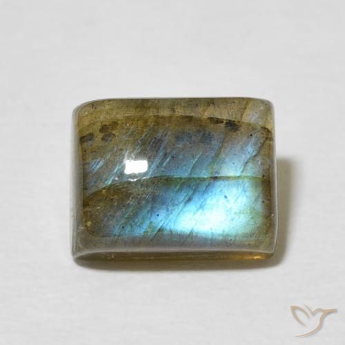 2.92ct 자연스러운 다색 조회 장석, 바게트, 투명한