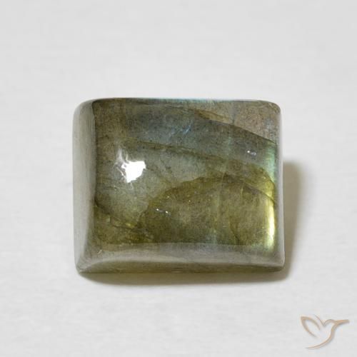 3.66ct 자연스러운 다색 조회 장석, 바게트, 투명한
