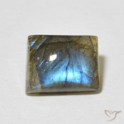 2.66ct 자연스러운 다색 조회 장석, 바게트, 투명한