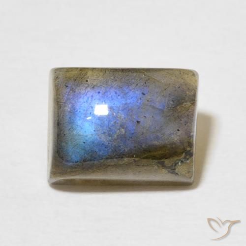 3.48ct 자연스러운 다색 조회 장석, 바게트, 투명한