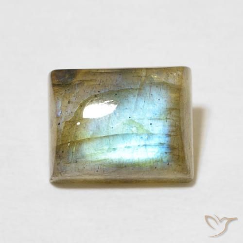 3.04ct 자연스러운 다색 조회 장석, 바게트, 투명한
