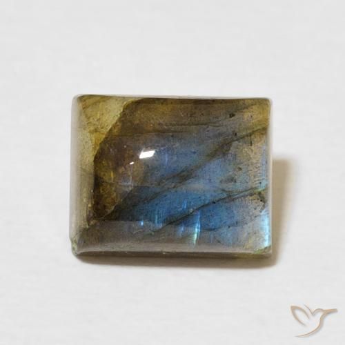 2.91ct 자연스러운 다색 조회 장석, 바게트, 투명한