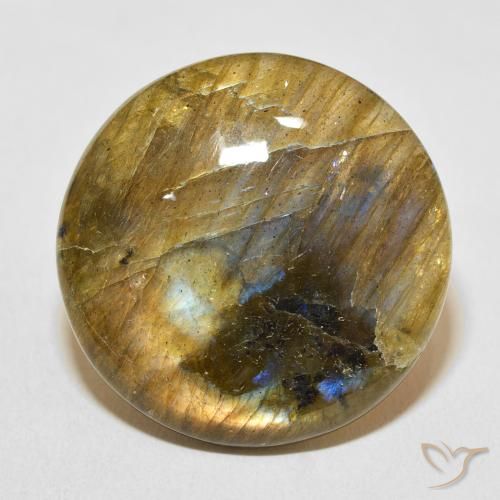 28.60ct 자연스러운 다색 조회 장석, 둥근, 투명한