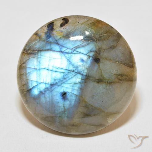 35.82ct 자연스러운 다색 조회 장석, 둥근, 투명한