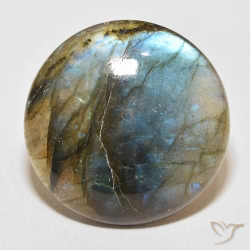 32.38ct 자연스러운 다색 조회 장석, 둥근, 투명한