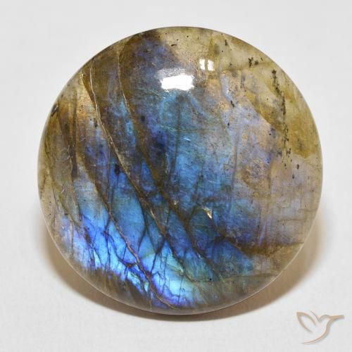 28.95ct 자연스러운 다색 조회 장석, 둥근, 투명한