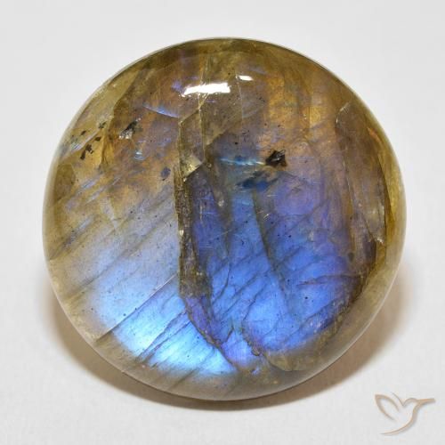 30.59ct 자연스러운 다색 조회 장석, 둥근, 투명한
