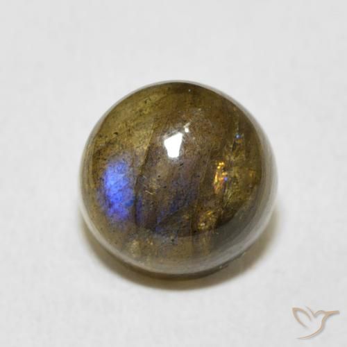 2.54ct 자연스러운 다색 조회 장석, 둥근, 투명한