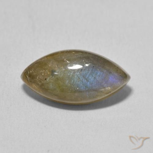 5.13ct 자연스러운 다색 조회 장석, 보석, 투명한