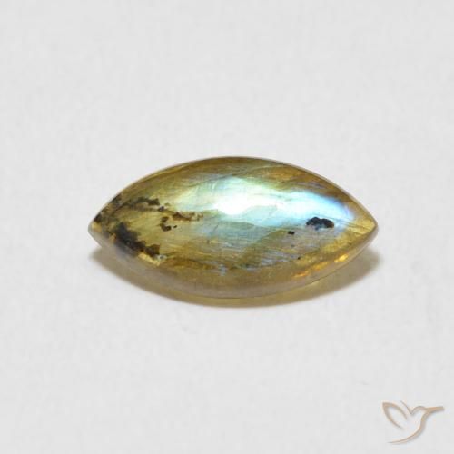0.95ct 자연스러운 다색 조회 장석, 보석, 투명한