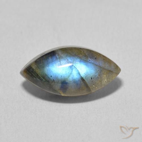 3.87ct 자연스러운 다색 조회 장석, 보석, 투명한