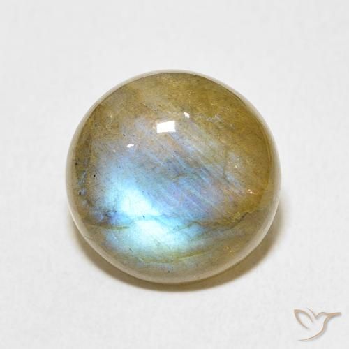 9.57ct 자연스러운 다색 조회 장석, 둥근, 투명한