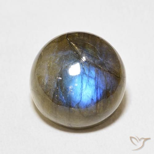 13.51ct 자연스러운 다색 조회 장석, 둥근, 투명한