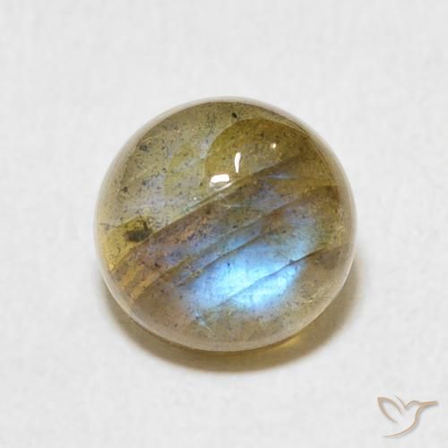 2.54ct 자연스러운 다색 조회 장석, 둥근, 투명한