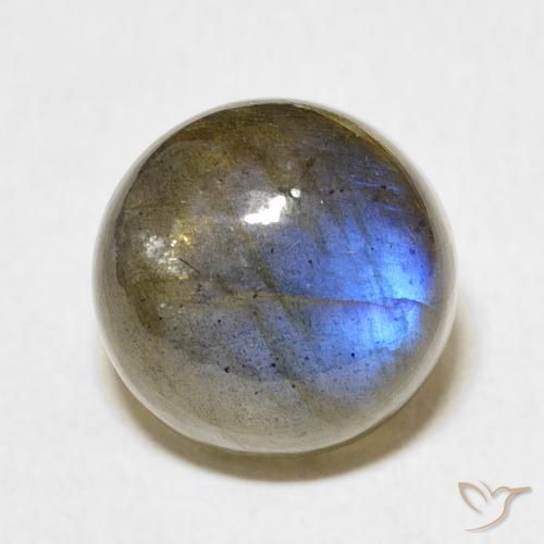8.22ct 자연스러운 다색 조회 장석, 둥근, 투명한