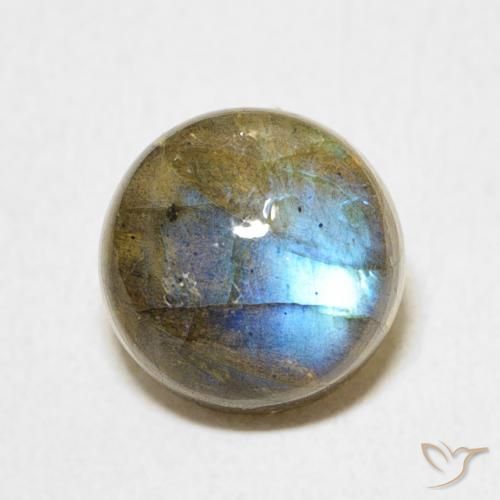 2.87ct 자연스러운 다색 조회 장석, 둥근, 투명한