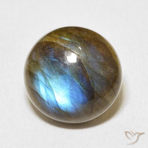 8.51ct 자연스러운 다색 조회 장석, 둥근, 투명한