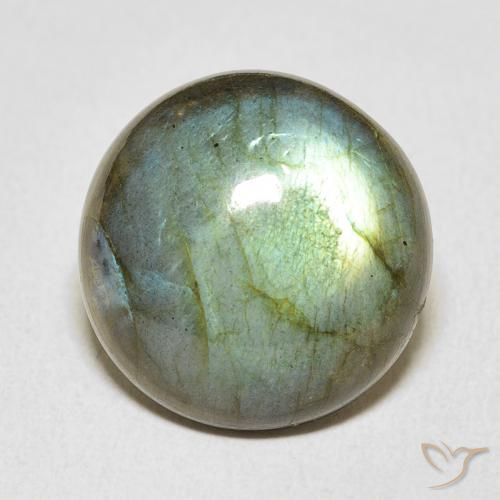 12.54ct 자연스러운 다색 조회 장석, 둥근, 투명한