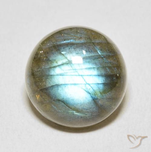 12.56ct 자연스러운 다색 조회 장석, 둥근, 투명한