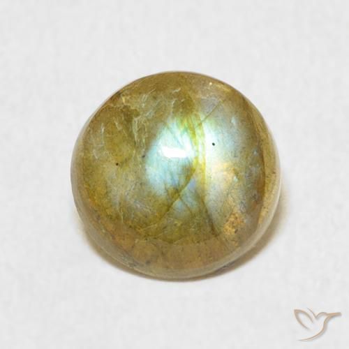 1.62ct 자연스러운 다색 조회 장석, 둥근, 투명한