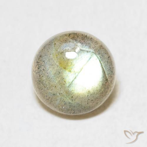 1.26ct 자연스러운 다색 조회 장석, 둥근, 투명한
