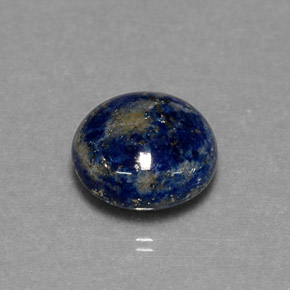 3.05캐럿 천연 로열 블루 라피스 라줄리, 라운드 컷, 9.22 mm, 불투명체