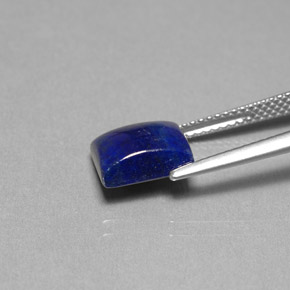 2.95캐럿 천연 로열 블루 라피스 라줄리, 바게트, 9.2×7.2 mm, 불투명체