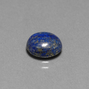 2.30캐럿 천연 로열 블루 라피스 라줄리, 타원형 컷, 9.1×8 mm, 불투명체