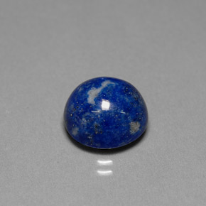 6.65캐럿 천연 로열 블루 라피스 라줄리, 라운드 컷, 11.35 mm, 불투명체