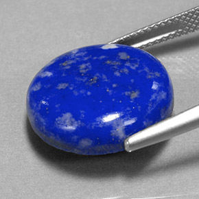 13.36캐럿 천연 로열 블루 라피스 라줄리, 라운드 컷, 16.83 mm, 불투명체