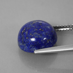 6.65캐럿 천연 로열 블루 라피스 라줄리, 라운드 컷, 11.20 mm, 불투명체