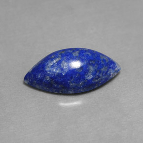 2.98캐럿 천연 로열 블루 라피스 라줄리, 마퀴즈, 13.7×7 mm, 불투명체