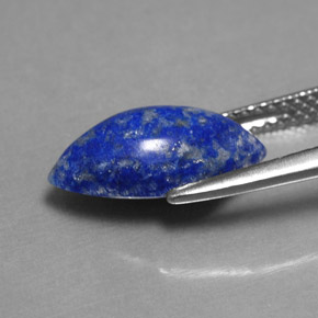 2.98캐럿 천연 로열 블루 라피스 라줄리, 마퀴즈, 13.7×7 mm, 불투명체