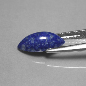 1.54캐럿 천연 로열 블루 라피스 라줄리, 마퀴즈, 11.1×5.6 mm, 불투명체