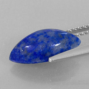 2.33캐럿 천연 로열 블루 라피스 라줄리, 마퀴즈, 12.3×6.4 mm, 불투명체