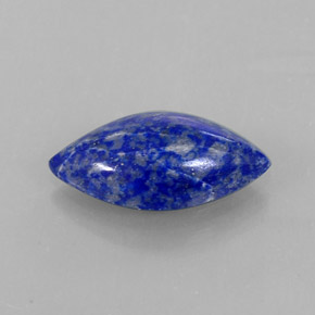 3.29캐럿 천연 로열 블루 라피스 라줄리, 마퀴즈, 15.2×7.7 mm, 불투명체