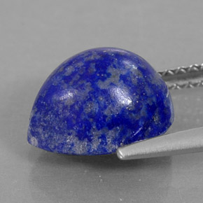 3.51캐럿 천연 로열 블루 라피스 라줄리, 배 모양, 10×8.2 mm, 불투명체