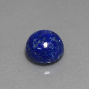 2.66캐럿 천연 로열 블루 라피스 라줄리, 라운드 컷, 8.18 mm, 불투명체